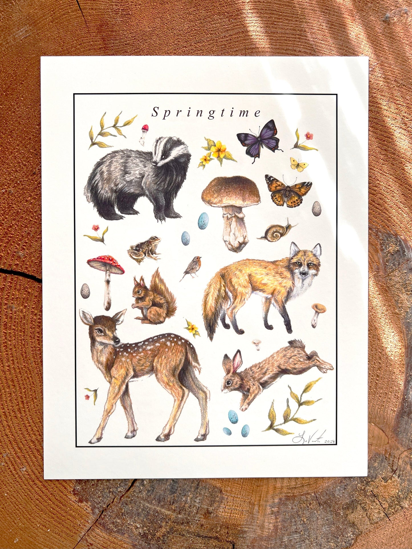 Springtime - Illustration Print