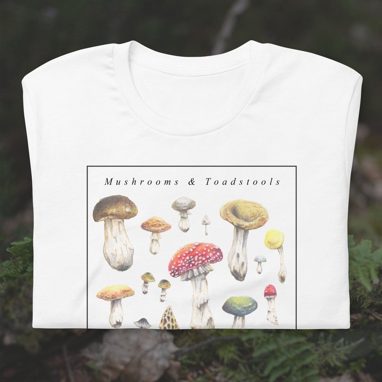 Mushrooms and Toadstools - Unisex t-shirt