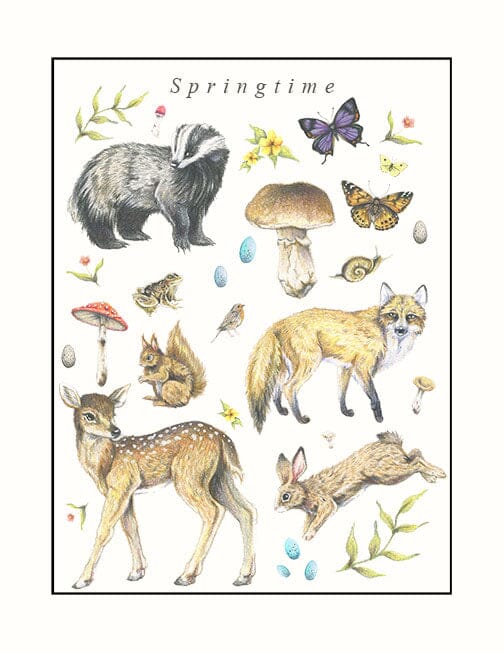 Springtime - Illustration Print
